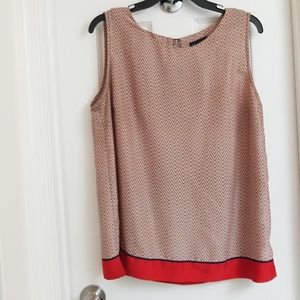 Printed Willi Smith business top